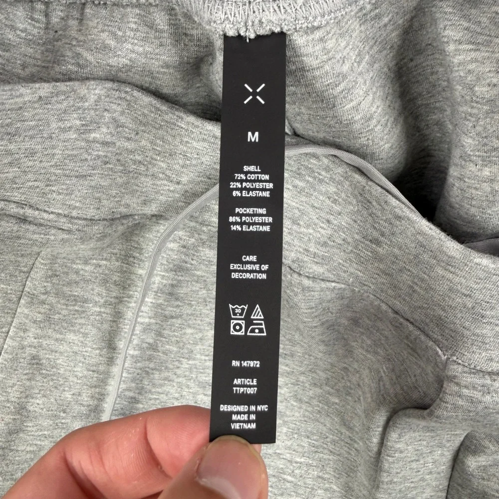 Ten Thousand Joggers Mens Medium Gray Sweatpants Fleece Easy Day Foundation Logo